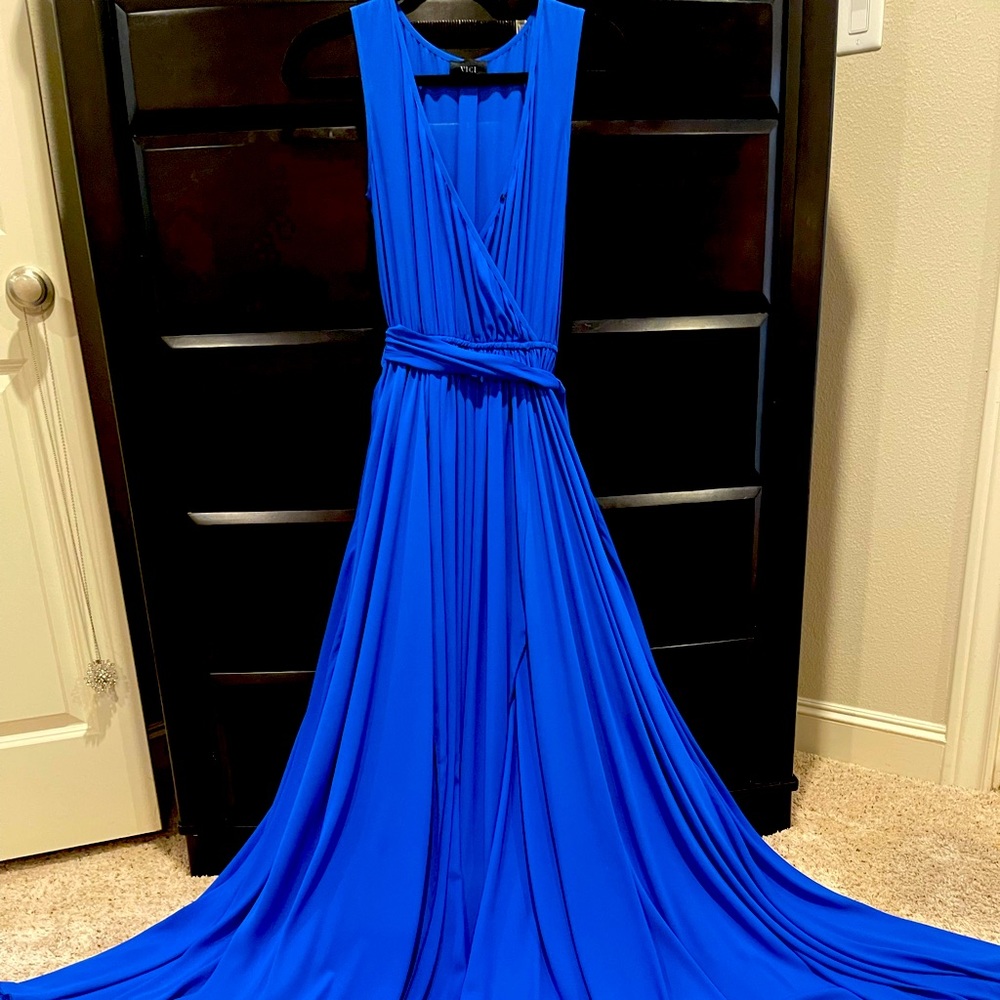 Blue VICI maxi dress
